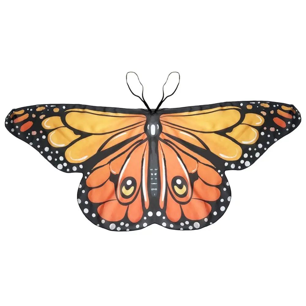 Butterfly Wings Fairy Cape | Lightweight Flowing Costume Cape | Soft Fabric for Dress-Up, Parties and Performances