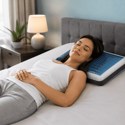 COOLREST – Ergonomic gel cooling pillow for restful sleep comfort 1