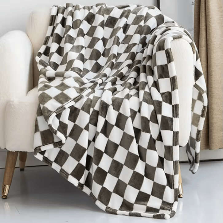 COZYCHECK – Flannel Fleece Blanket | Soft, Warm & Usable Year-Round 7