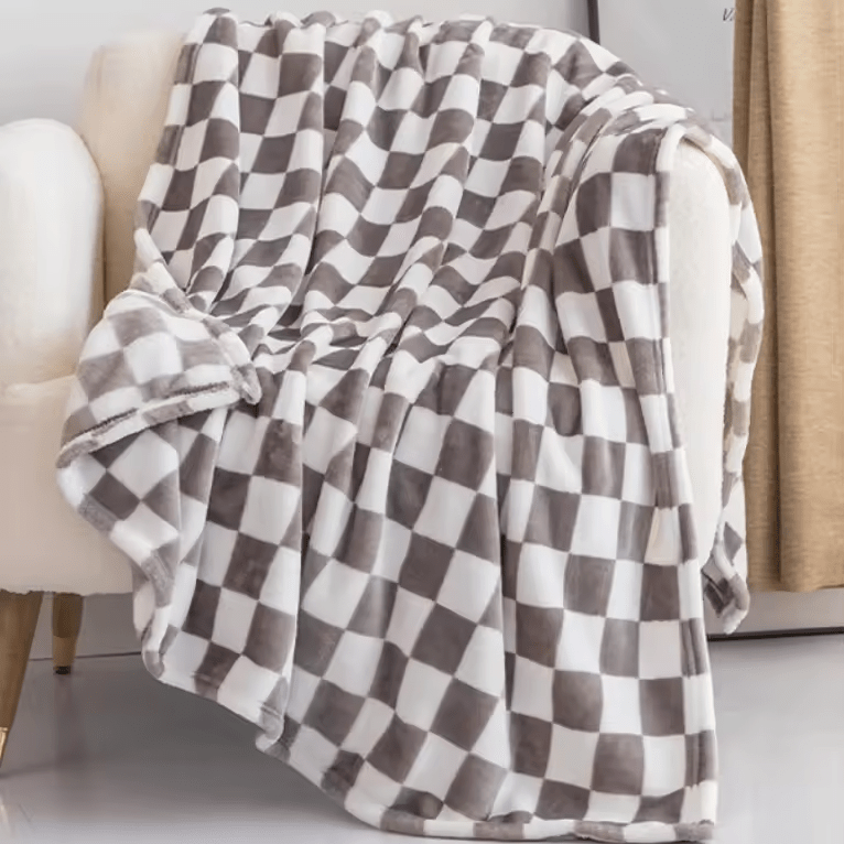 COZYCHECK – Flannel Fleece Blanket | Soft, Warm & Usable Year-Round 8