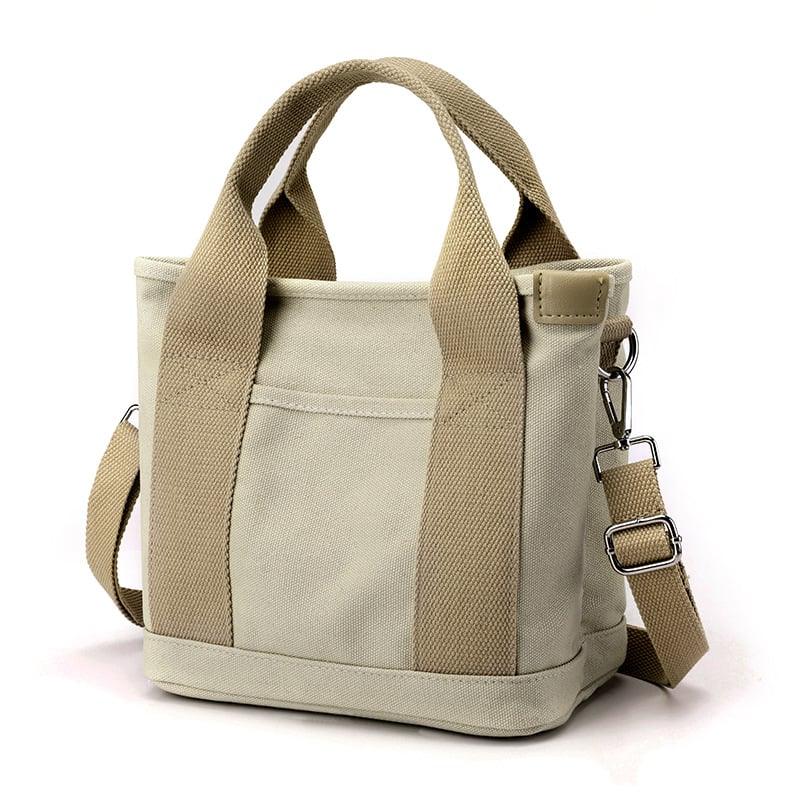 CanvasBag™ | Black Crossbody Bag for Women - Durable Canvas with Adjustable Strap 0