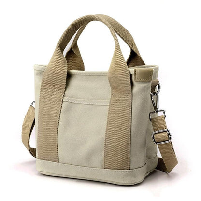 CanvasBag™ | Black Crossbody Bag for Women - Durable Canvas with Adjustable Strap 0