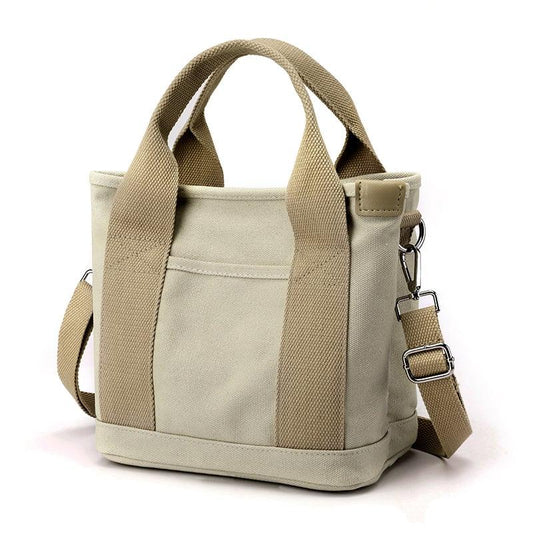 CanvasBag™ | Black Crossbody Bag for Women - Durable Canvas with Adjustable Strap 0