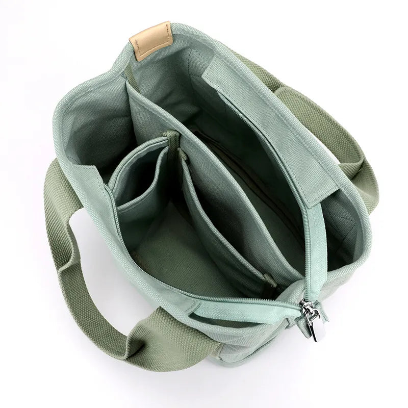 CanvasBag™ | Black Crossbody Bag for Women - Durable Canvas with Adjustable Strap 5
