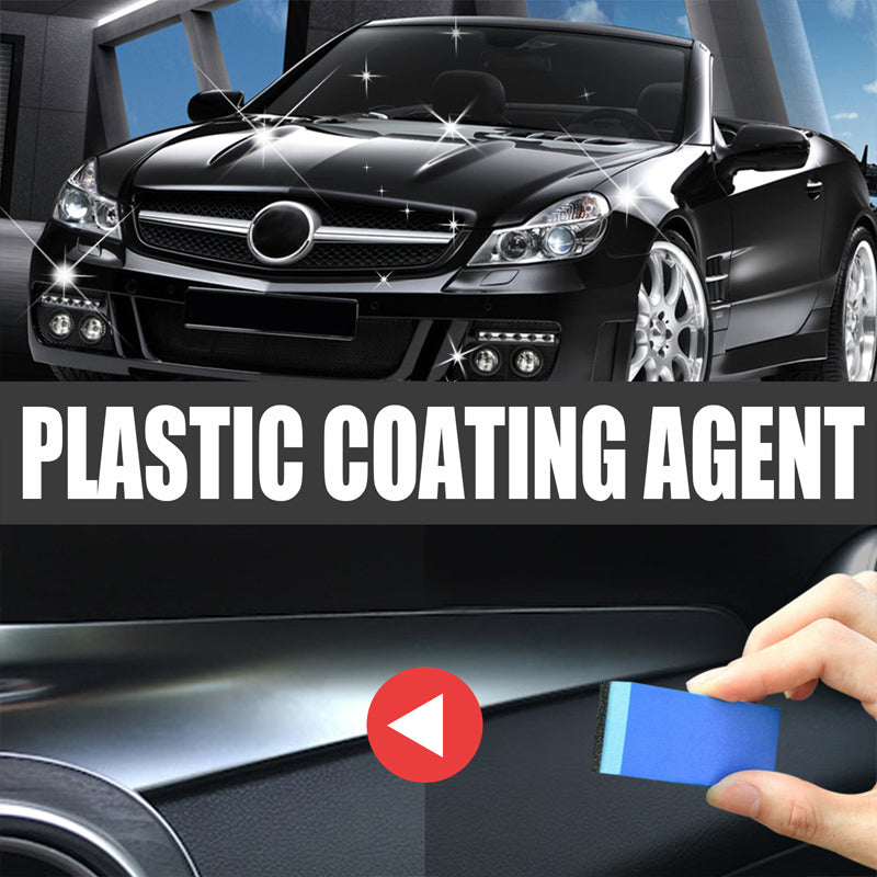 Car Interior Leather and Plastic Coating Agent 120ml | Nano Film Protection | Restores Shine for 3-6 Months Without Fading