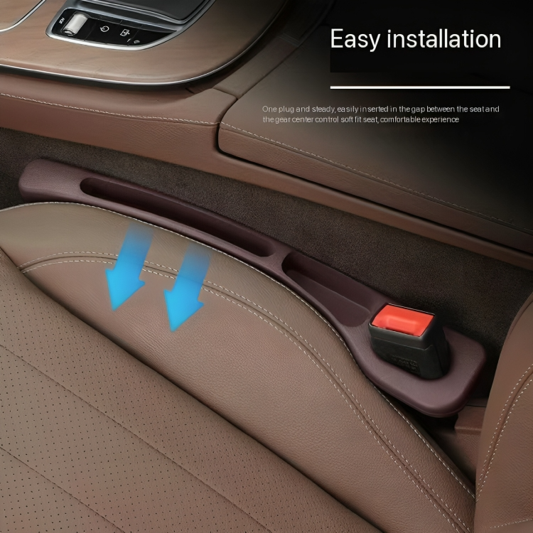 Car Seat Gap Filler Polyurethane | Set of 2, Universal Fit for All Car Models | Stops Items Falling Between Seats