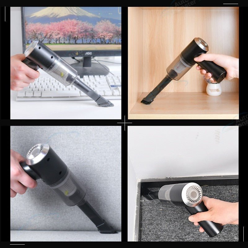 Car Vacuum Cleaner | Cordless Portable Handheld Design