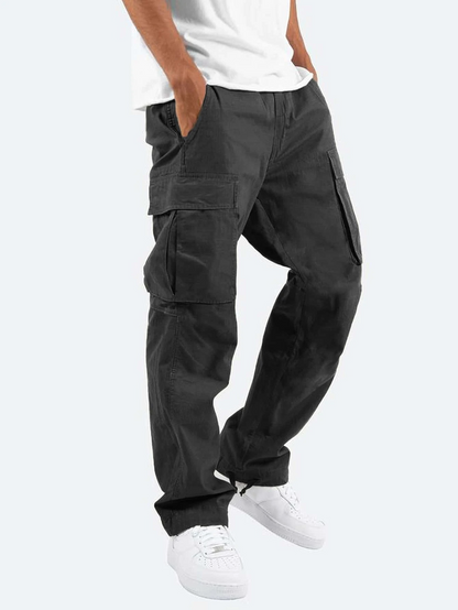 CargoFit | Men's Relaxed Fit Cargo Trousers – Utility Pockets 0