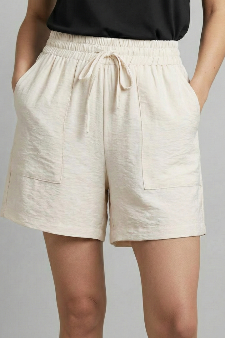 Caroline | Women's Shorts – Casual Drawstring with Elastic Waist 6