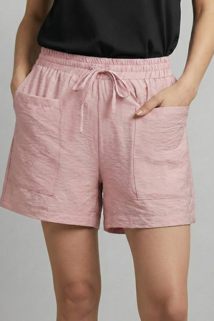 Caroline | Women's Shorts – Casual Drawstring with Elastic Waist 8