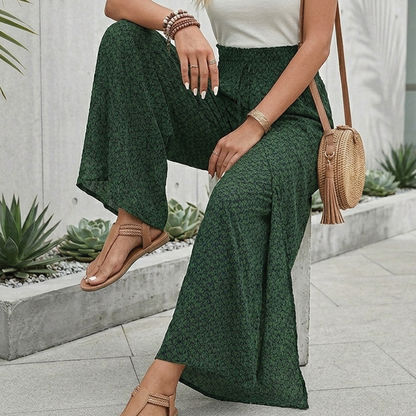 Carolyn | Wide Leg Trousers Women – High Waist with Drawstring 5