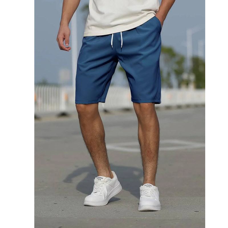 CasualFit | Men's Shorts – Adjustable Cotton Blend for Comfort 1