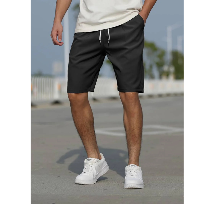 CasualFit | Men's Shorts – Adjustable Cotton Blend for Comfort 2