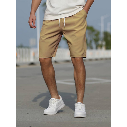 CasualFit | Men's Shorts – Adjustable Cotton Blend for Comfort 4