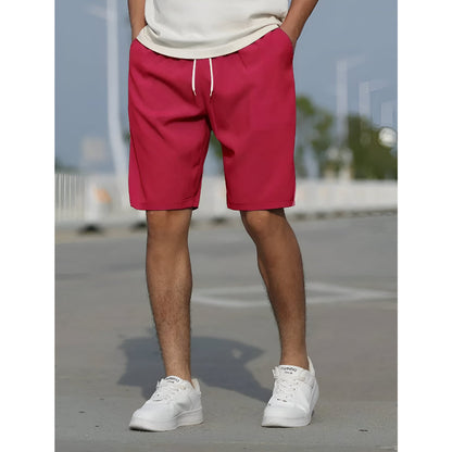 CasualFit | Men's Shorts – Adjustable Cotton Blend for Comfort 6
