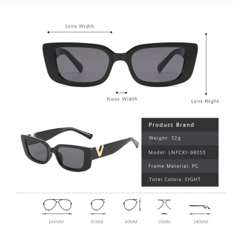 Cat-Eye Sunglasses With UV400 Protection – Lightweight Frame