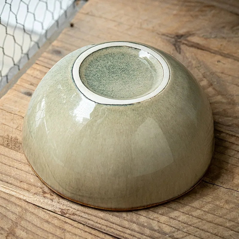 Ceramic Breakfast Bowl Set – Natural Beige, Handcrafted Design for Breakfast or Salads 4