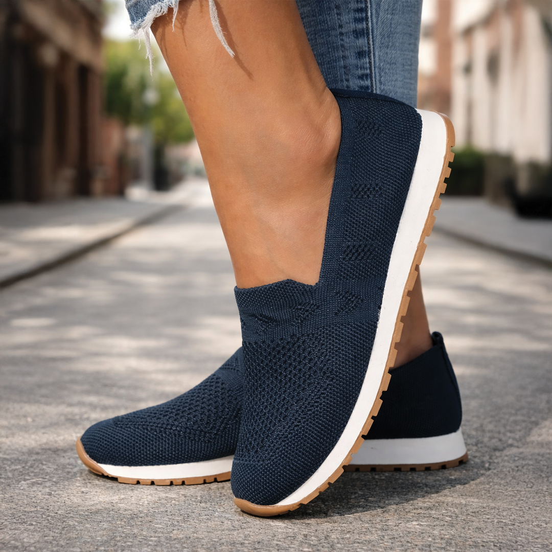 Charlotte | Comfort Shoes – Breathable Mesh Slip-On Design for All-Day Wear