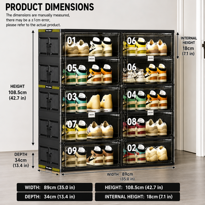 Smart Shoe Stacker | Stackable Storage Cabinet