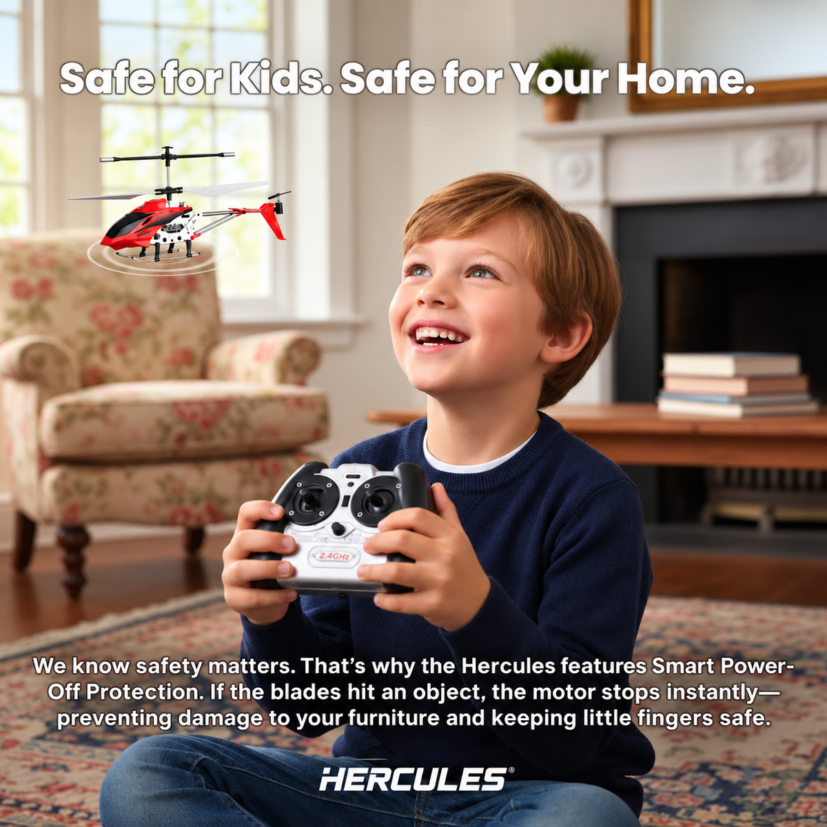 Real Flight Control | RC Helicopter, Coaxial Rotors