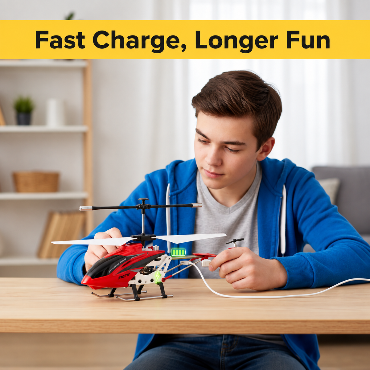 Real Flight Control | RC Helicopter, Coaxial Rotors