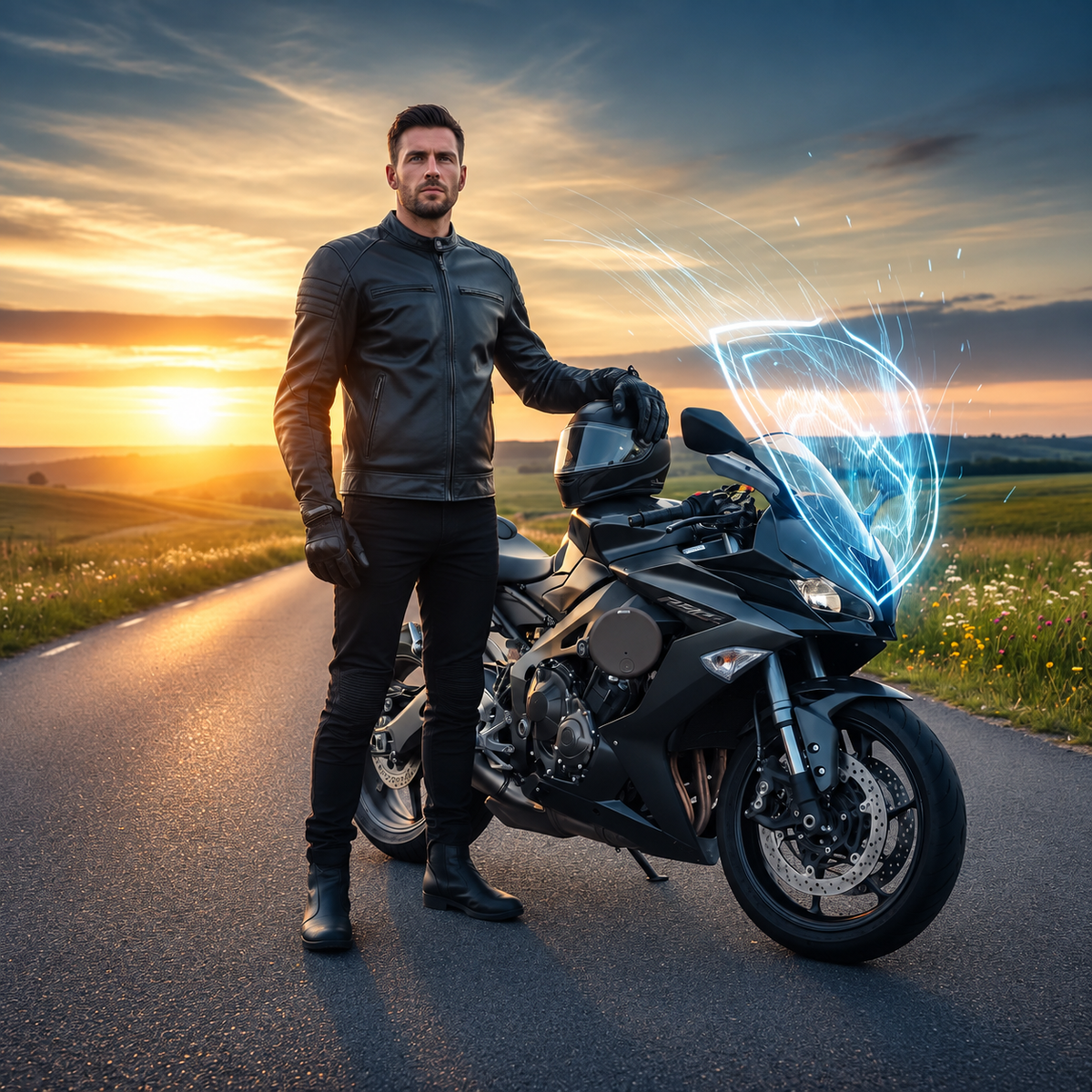 GPS Tracker for Motorcycles | Disc Body, App Location