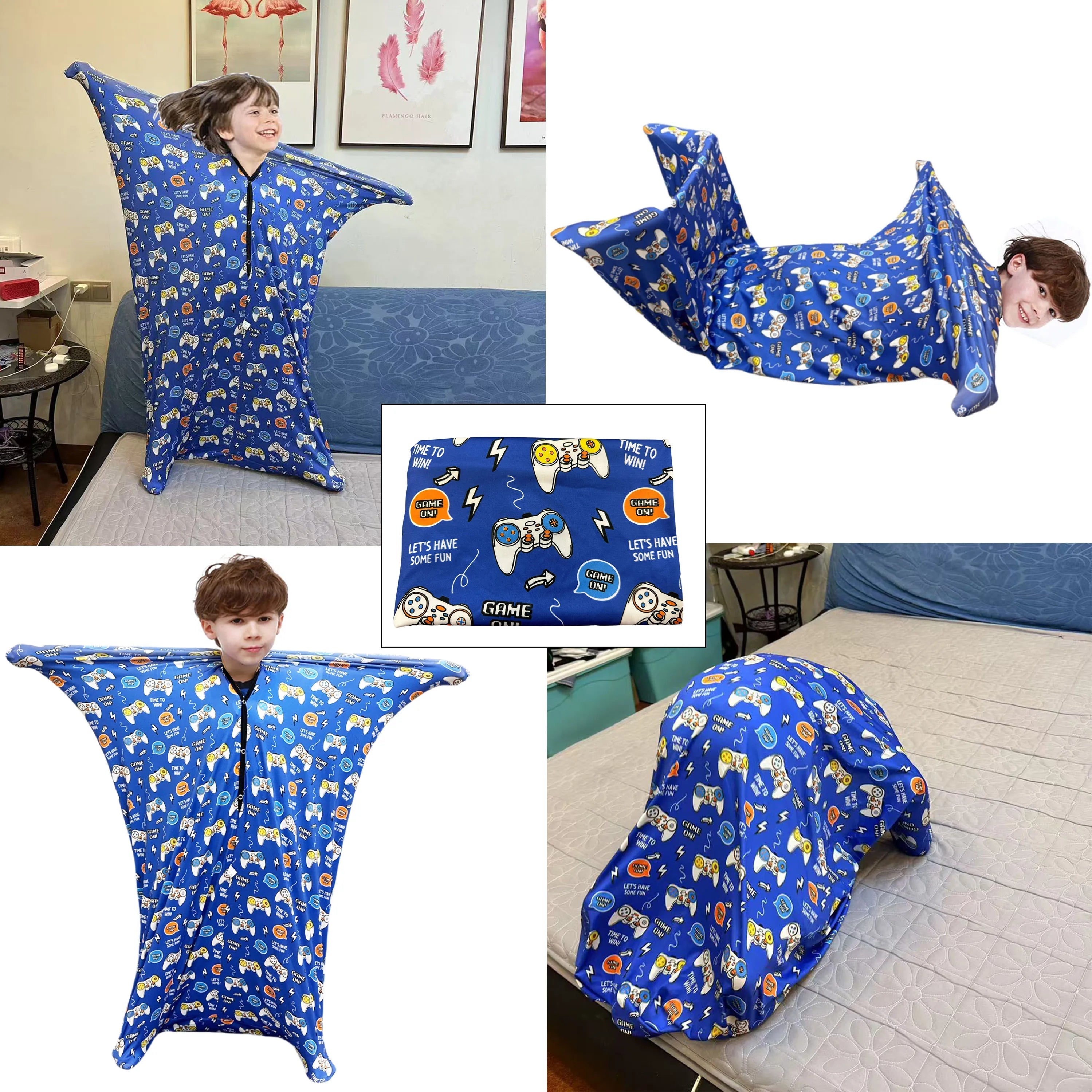 Children Sensory Body Sock – Stretchy Body Sock for Pressure Comfort | Active Play 3