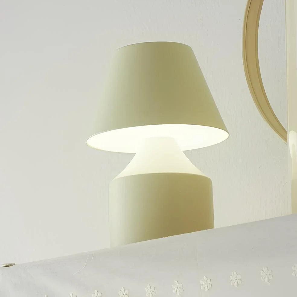 Rechargeable Table Lamp | Cordless Touch Control, Stepless Dimming | Iron & Acrylic, 16 x 11 cm, 10-Hour Battery 11