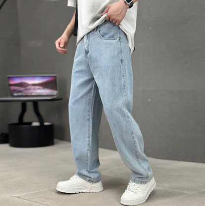 ClassicFit | Men's Jeans - Loose Fit Straight Leg Design for Comfort 1