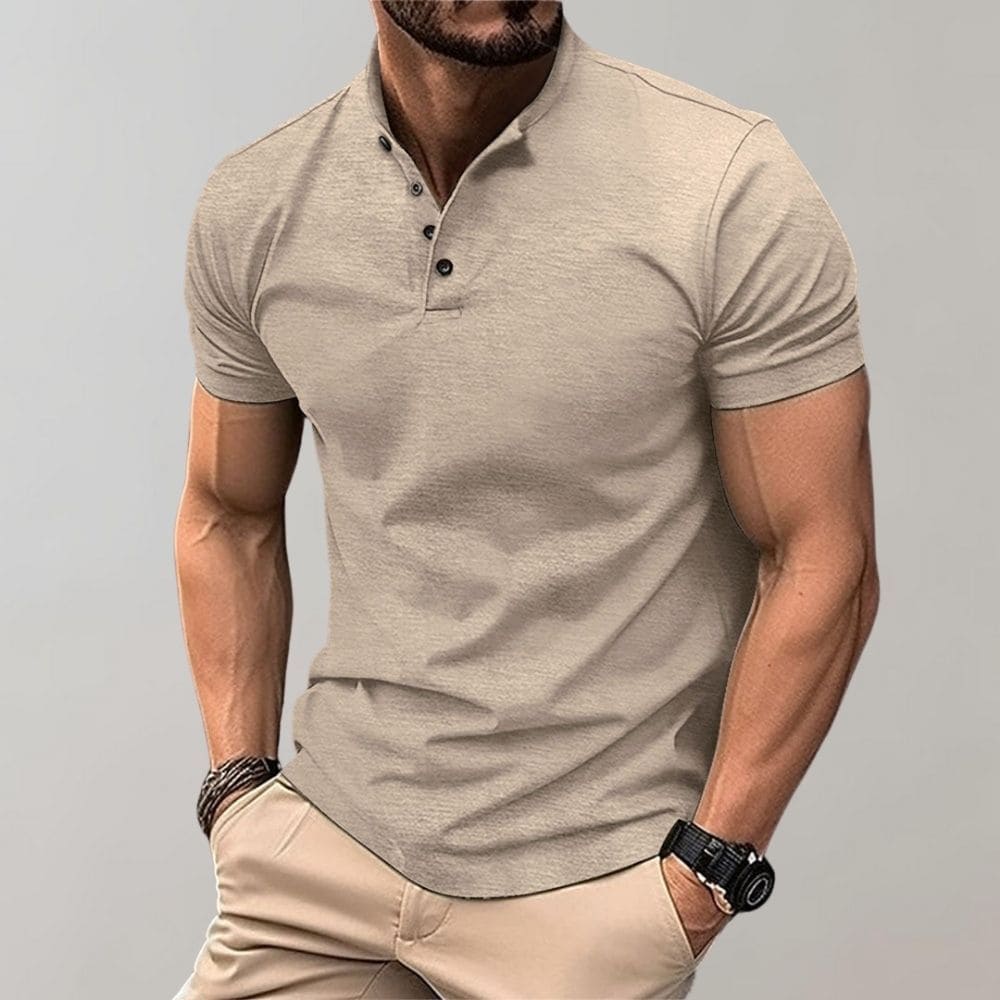 ClassicFit | Men's Polo Shirt – Long Sleeve Casual Style 3