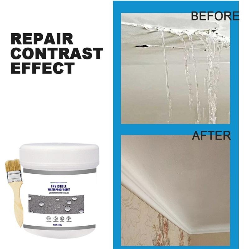 Clear Waterproof Sealant | Deep-Penetrating Crack & Joint Sealer for Tiles, Wood, Metal | Invisible Leak Protection