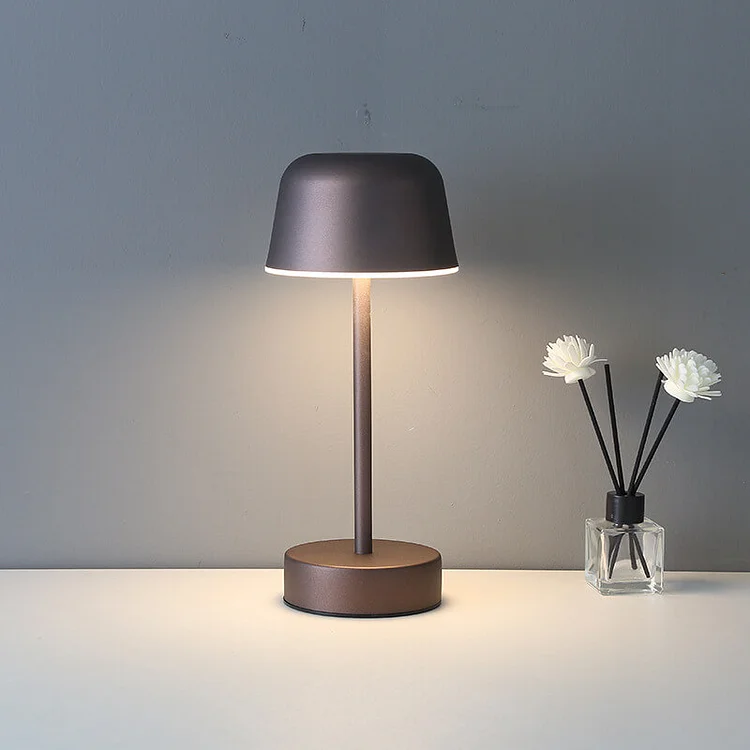 Rechargeable Table Lamp, Iron, 12 x 28 cm | 5 Colours, Cordless Design | Dimmable, 3 Light Modes, 10-16h Battery 9