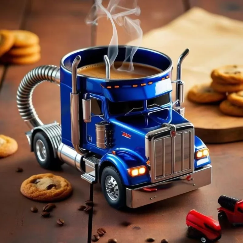 Coffee Mug Trucker 0