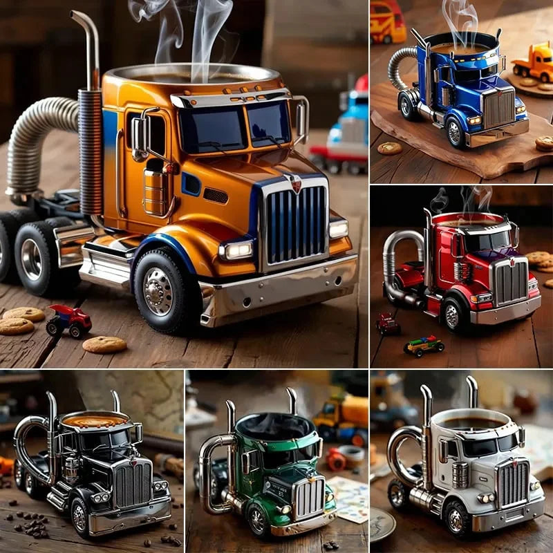 Coffee Mug Trucker 1