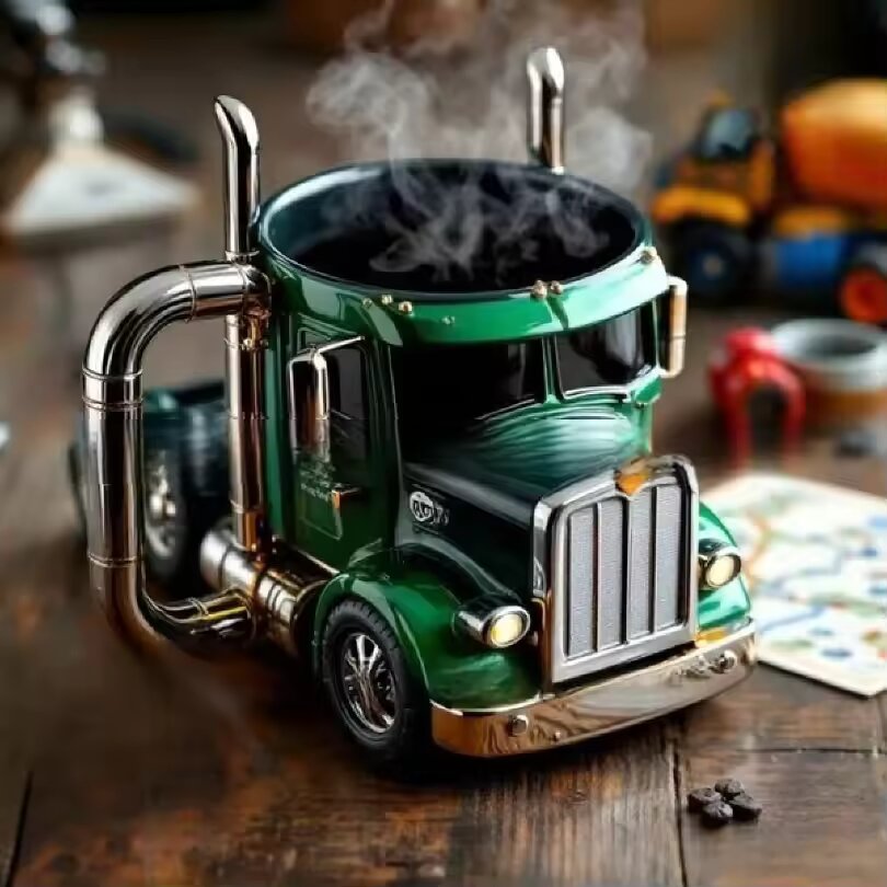 Coffee Mug Trucker 3
