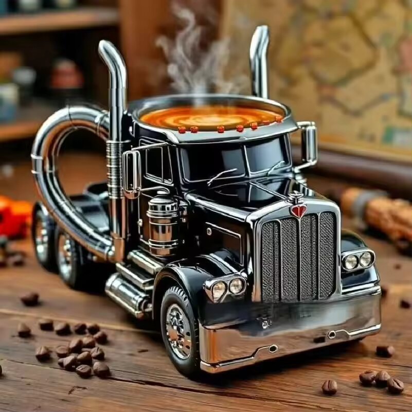 Coffee Mug Trucker 4