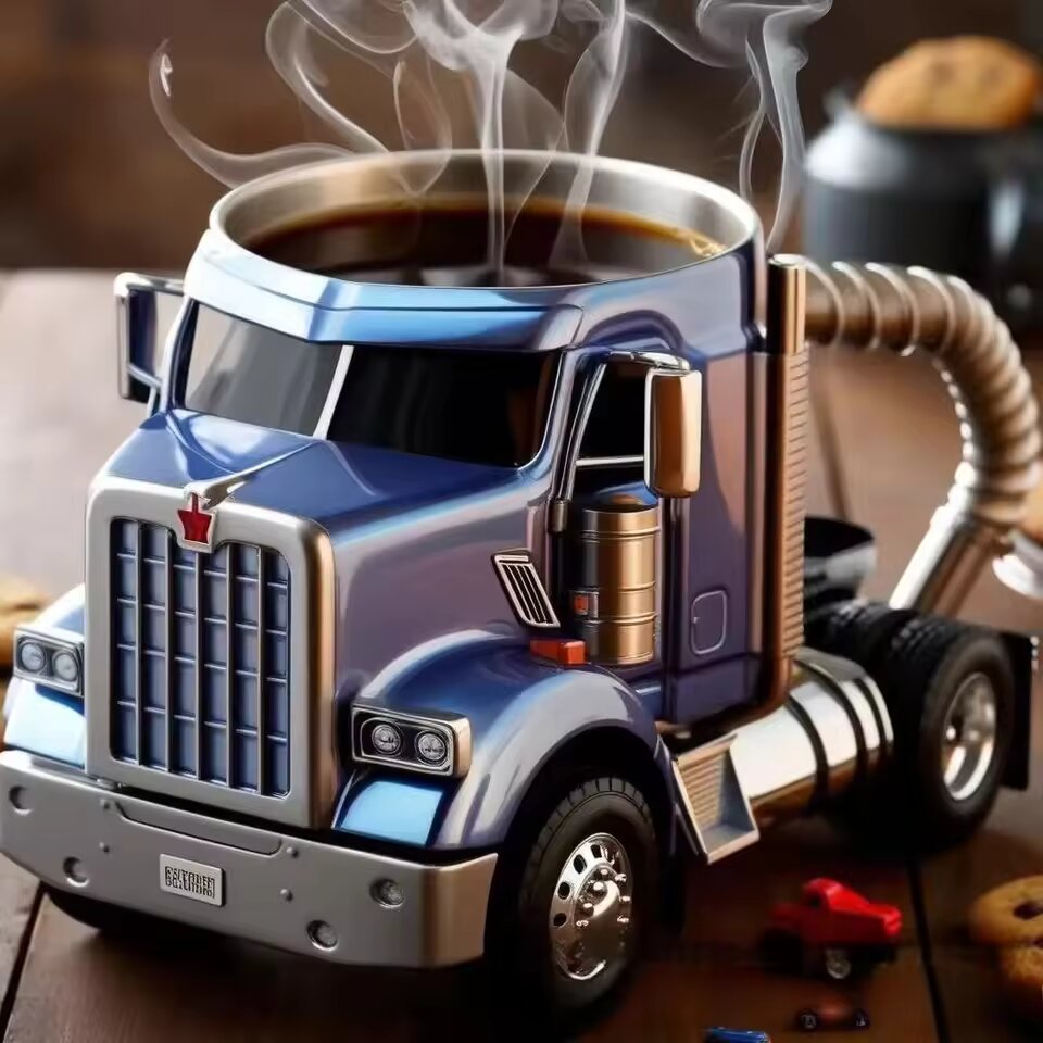 Coffee Mug Trucker 6