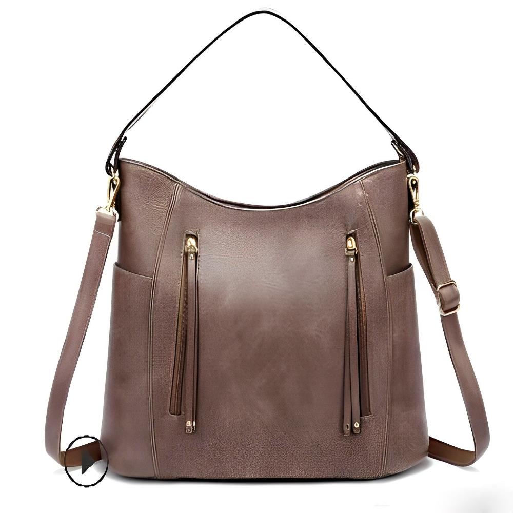 Colleen | Vegan Leather Hobo Bag – Slouchy Design With Adjustable Straps
