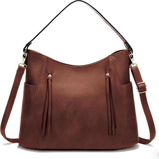 Colleen | Vegan Leather Hobo Bag – Slouchy Design With Adjustable Straps 0