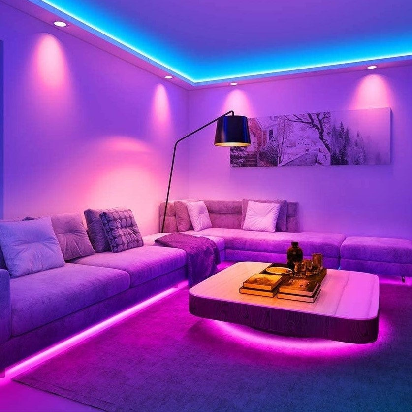 LED Light Strip RGB Colour Changing | Remote Control, Cuttable and Flexible | Waterproof IP65, 5 m to 20 m Lengths 5