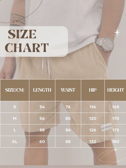 ComfortWear | Men's Shorts – Knee-Length Relaxed Fit with Adjustable Waist 5