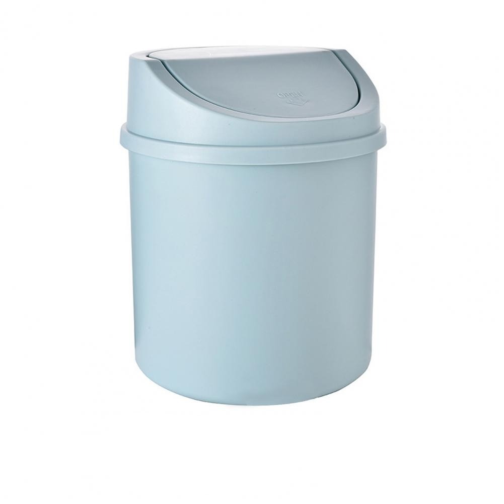 Compact Trash Can | Swing Lid That Closes On Its Own