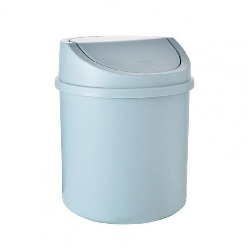 Compact Trash Can | Swing Lid That Closes On Its Own