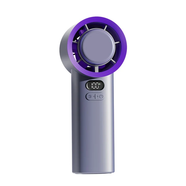 CoolBreeze | Portable Handheld Fan – 3 Speed Settings, Rechargeable