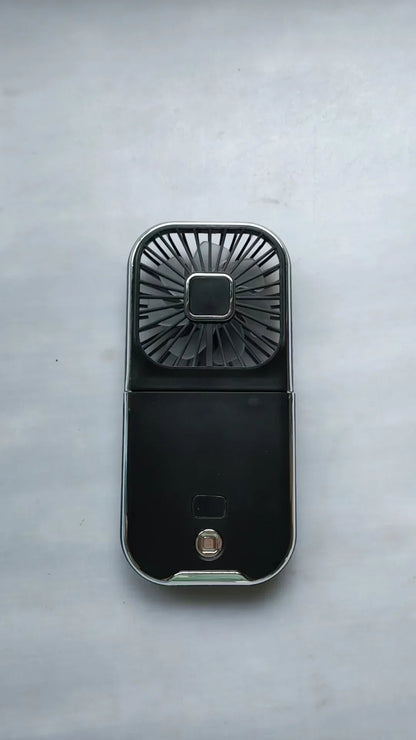 CoolBreeze | Portable Hand Held Fan – USB Rechargeable With LED Display 1