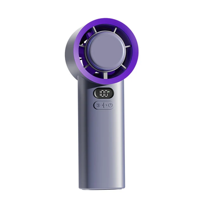 CoolBreeze | Portable Handheld Fan – 3 Speed Settings, Rechargeable 0
