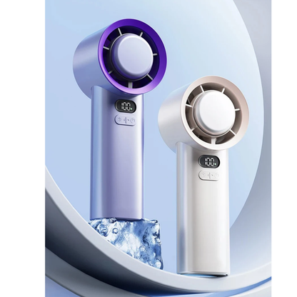 CoolBreeze | Portable Handheld Fan – 3 Speed Settings, Rechargeable 1