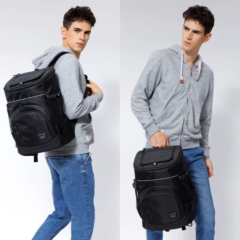 Cooling Backpack for Summer Adventures - Water-Repellent Fabric - 20L - Spacious - Durable