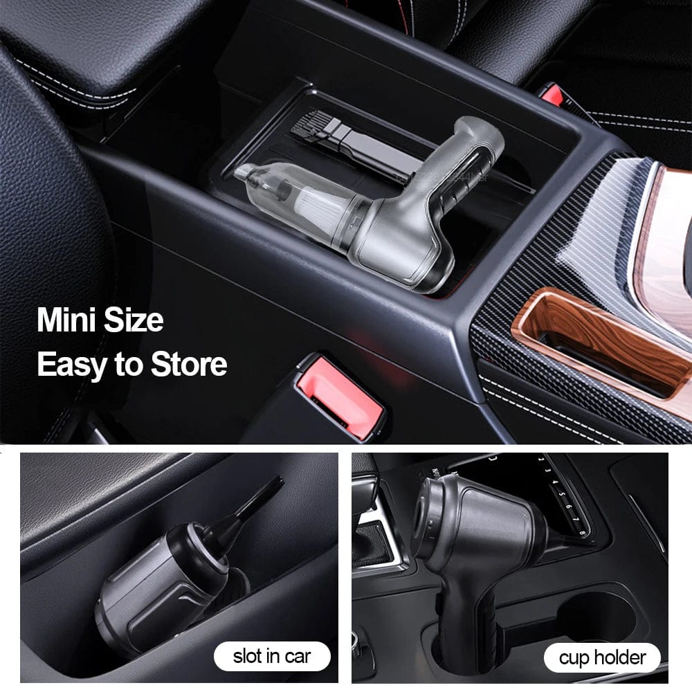 Cordless Car Vacuum Cleaner | 95,000PA Suction, Vacuum & Blower Modes | USB-C Rechargeable, 20-Day Battery Life