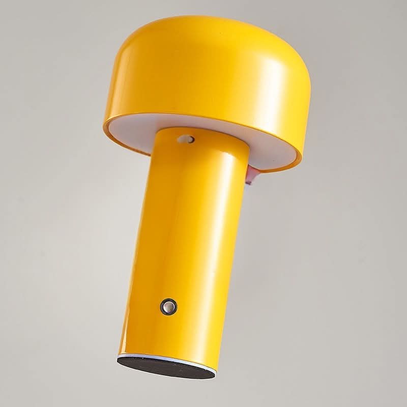 Cordless LED Table Lamp – Dimmable Mushroom Design